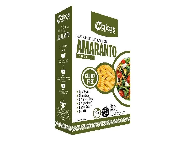 PASTA MULTICEREAL DE AMARANTO s/tacc