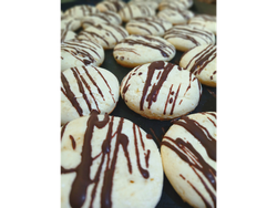 GALLETAS LIBRE DE GLUTEN C/ BAÑO DE CHOCOLATE X3