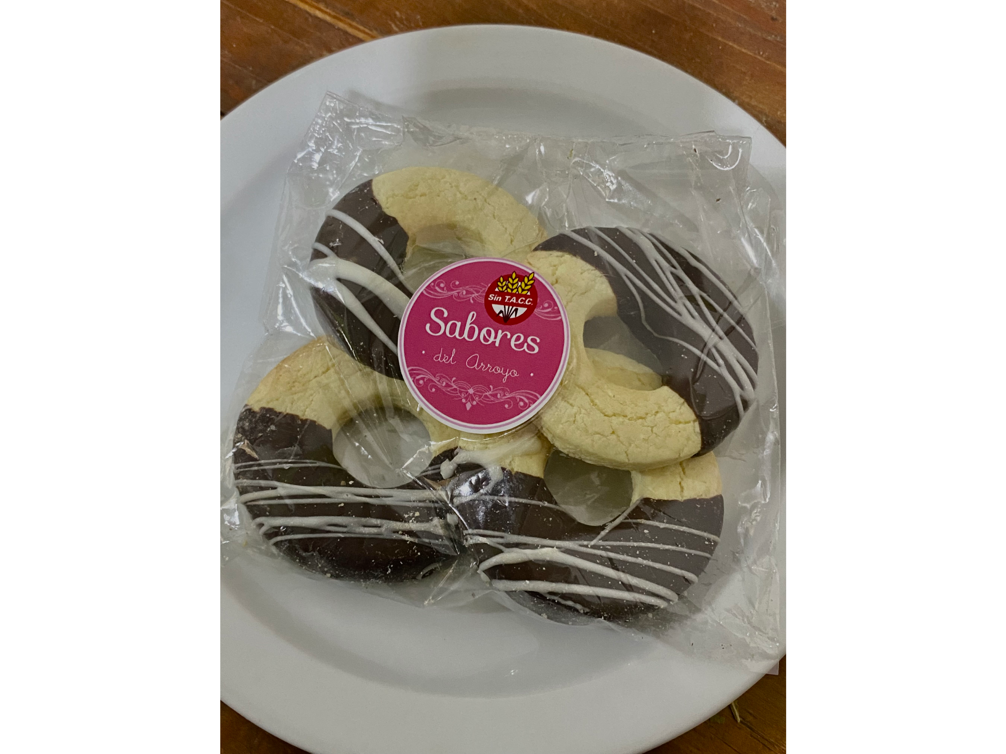 ROSQUITAS CON CHOCOLATE x4