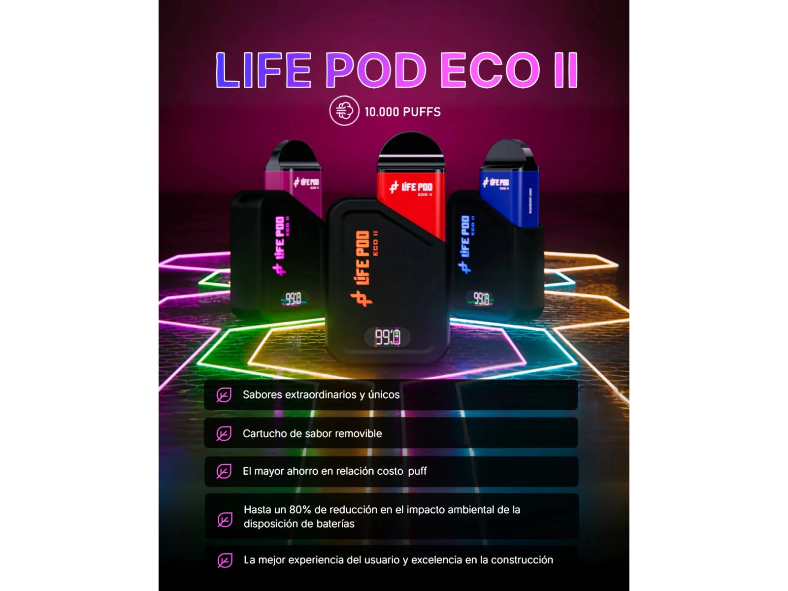 Life Pod Eco Pro Kit x10u