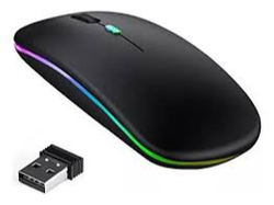 Mouse inalambrico yelendar RGB