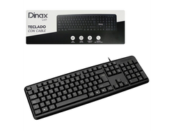Teclado de Oficina c/Cable DINAX
