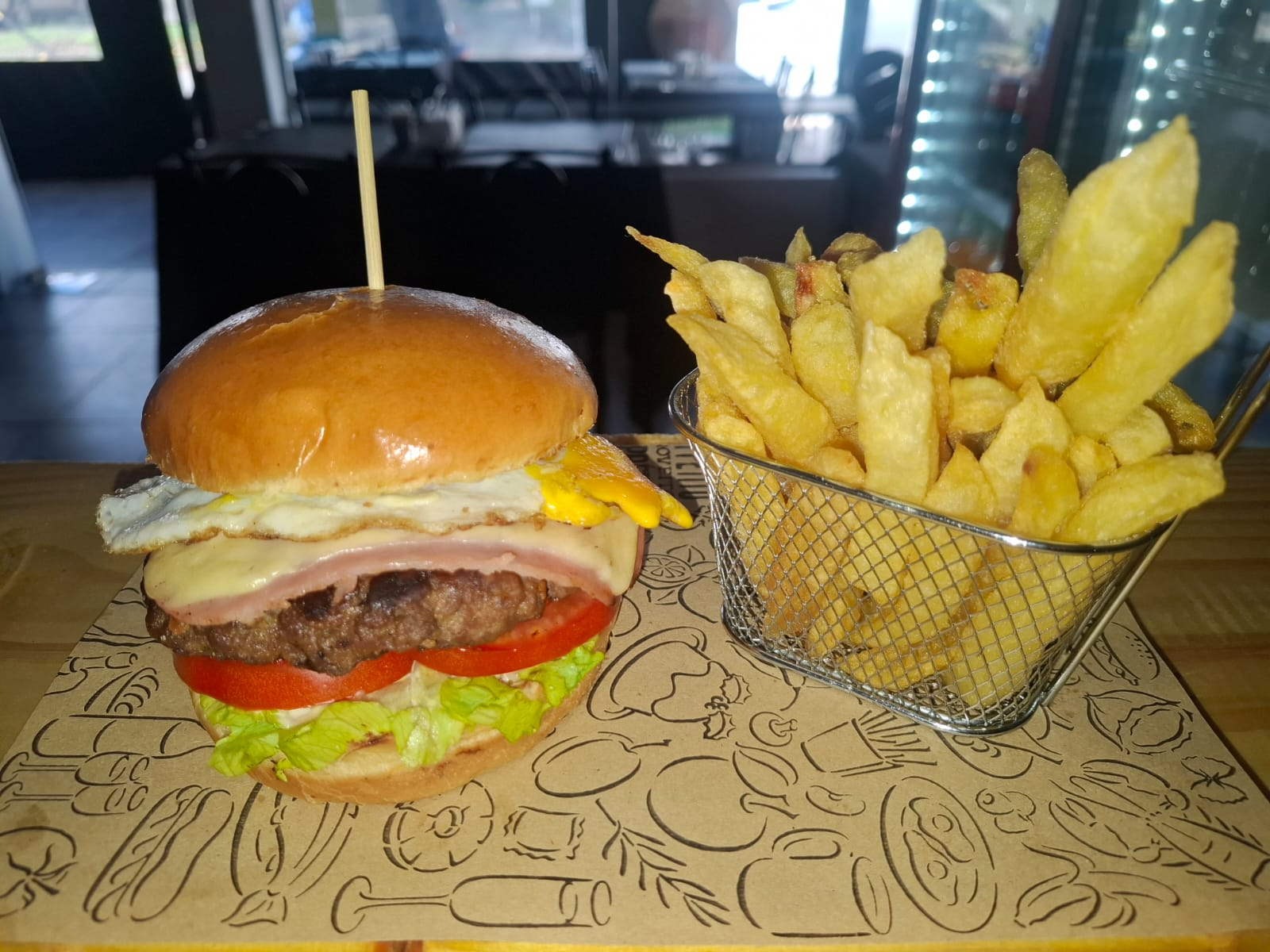 Hamburguesa completa