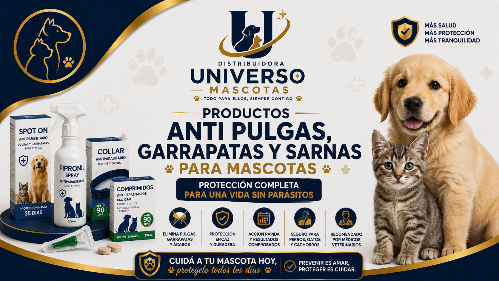 Pulgas y Garrapatas