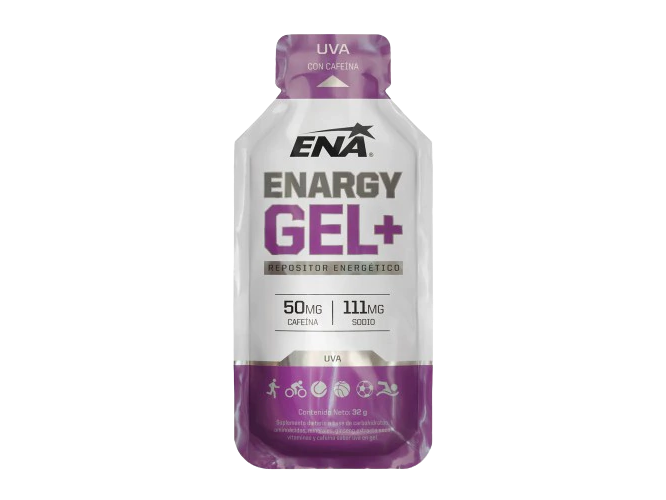 ENERGY GEL UVA X 6unidades CON CAFEINA ENA Sport