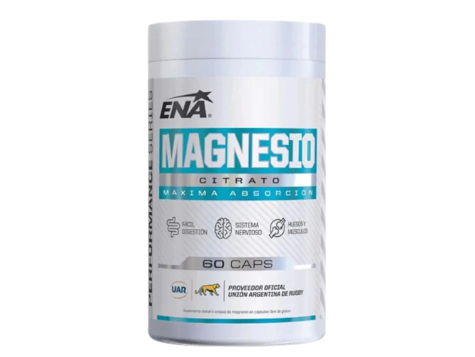 CITRATO DE MAGNESIO 60 caps DE ENA