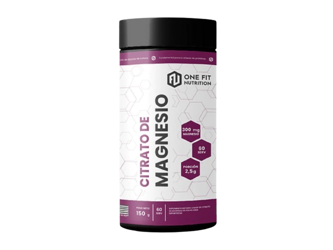 CITRATO DE MAGNESIO - ONE FIT - 150 g DE ONE FIT NUTRITION