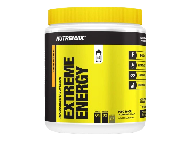 EXTREME ENERGY 580gr Naranja NUTREMAX