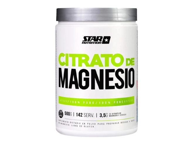 MAGNESIO SIN SABOR 500GR - STAR NUTRITION