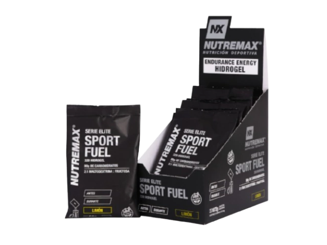 SPORT FUEL x 10 sobres LIMON NUTREMAX