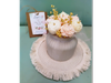 Flores de soja aromáticas + florero + base de cordón natural