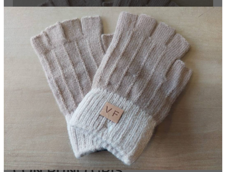Guantes dedos cortados