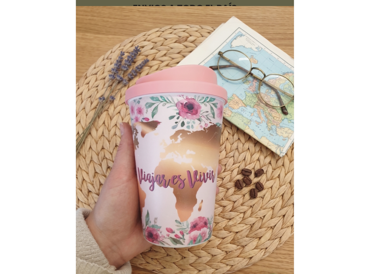 Vaso café termico " Viajar"