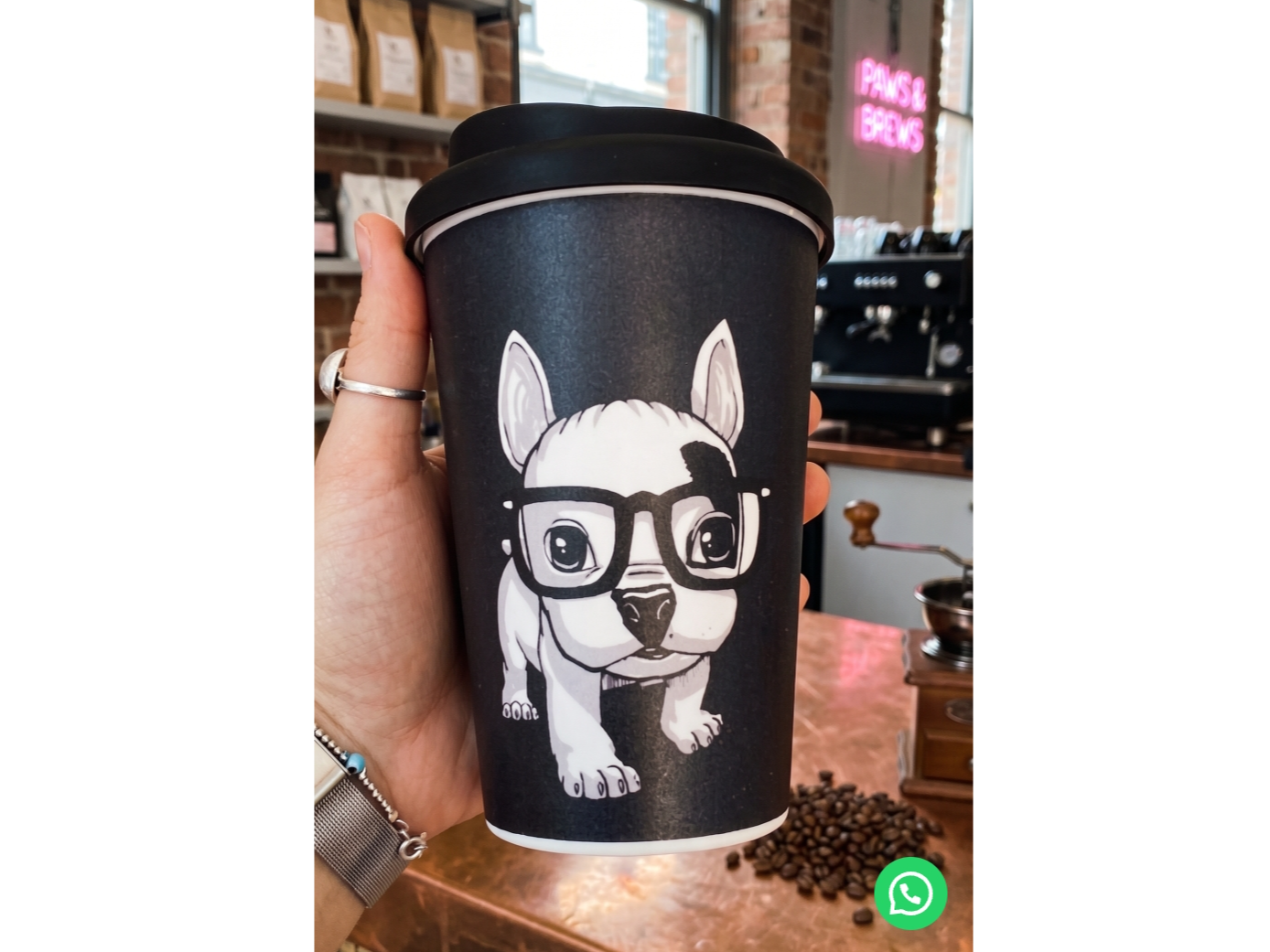 Vaso para café  Térmico " Perrito"