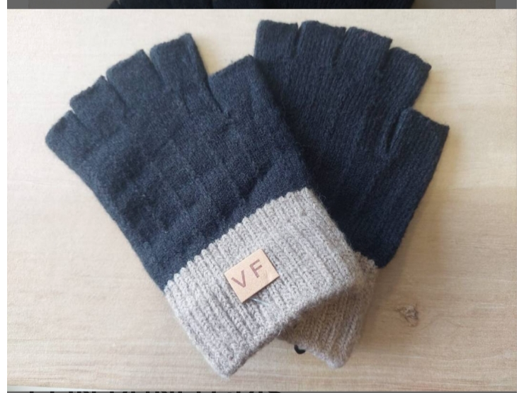 Guantes dedos cortados