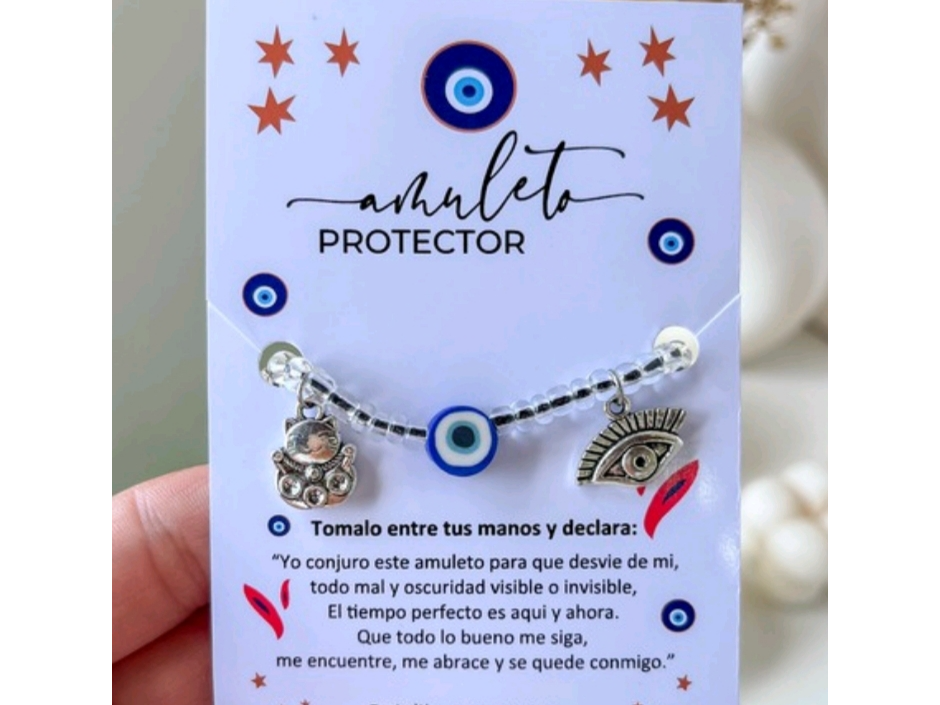 Pulsera amuleto protector
