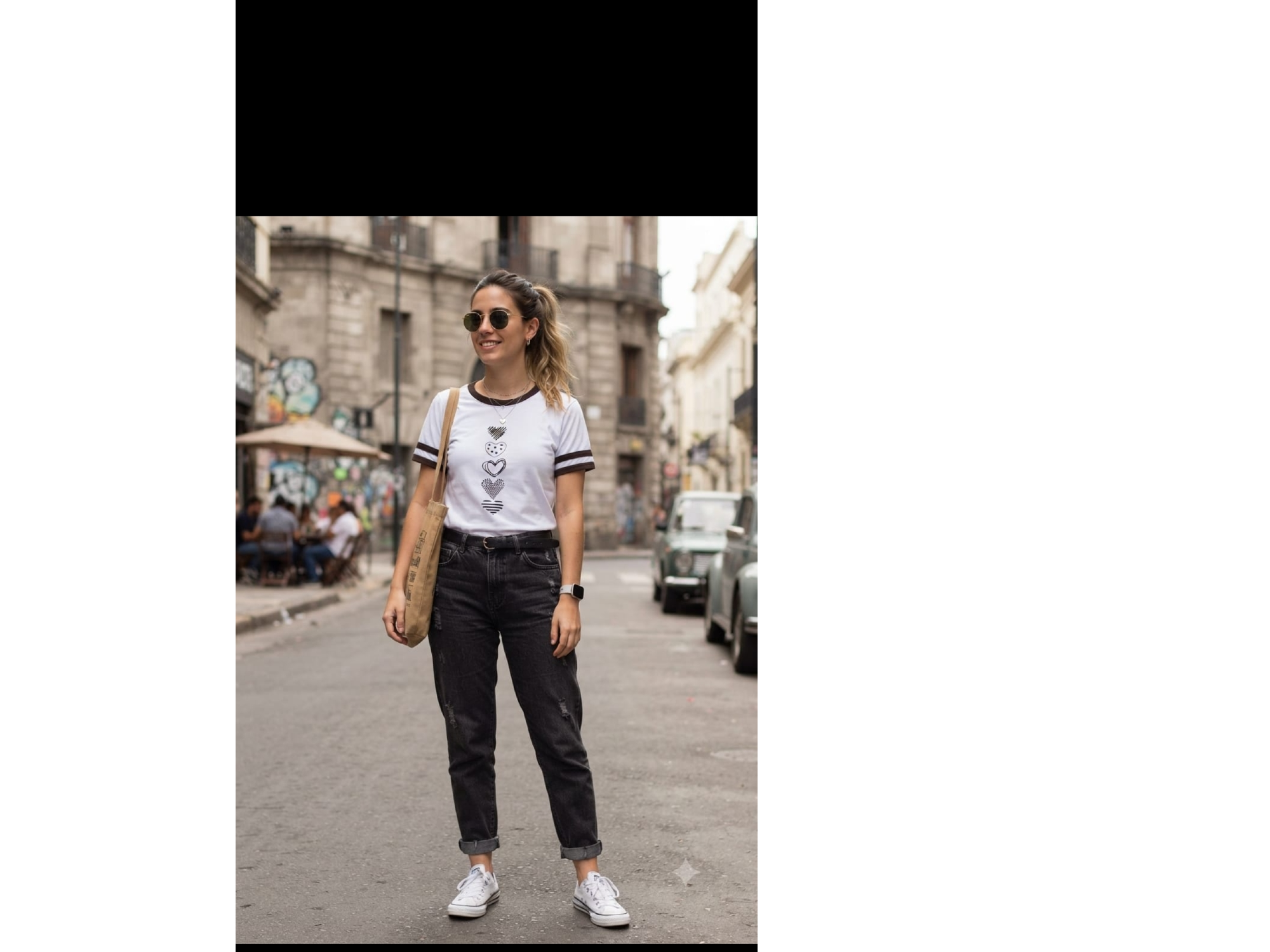 Remera corazones