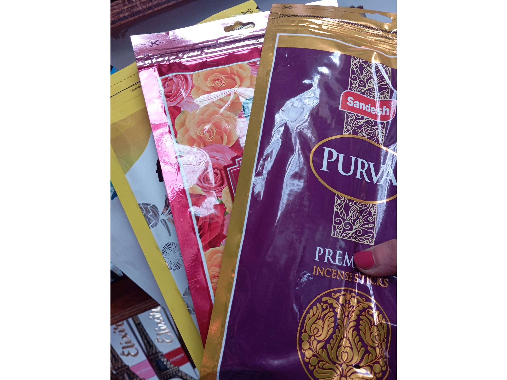 Sahumerios premium en bolsa