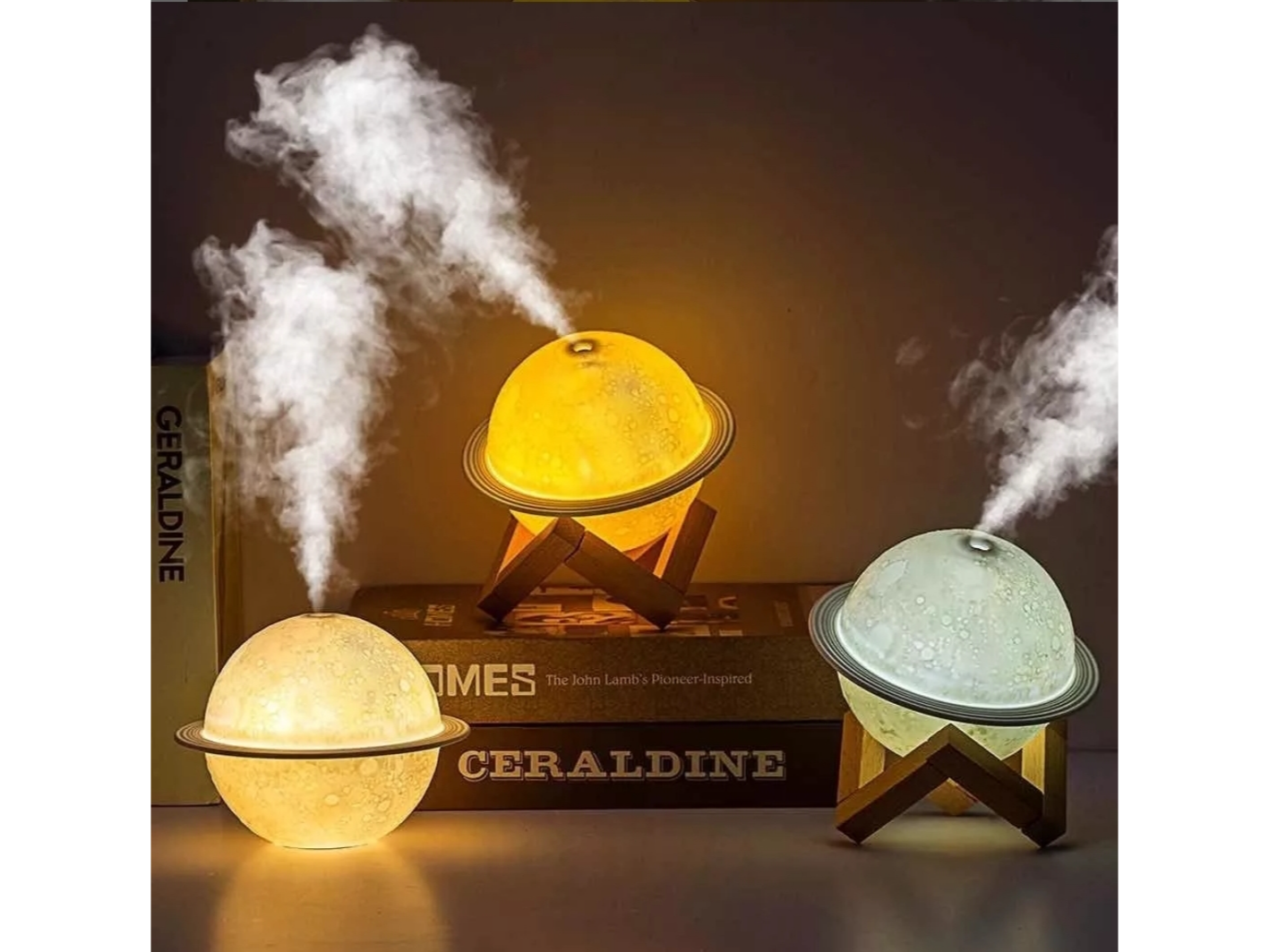 Humidificador planeta Saturno