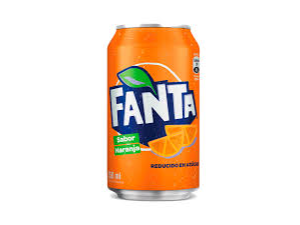 LATA FANTA NARANJA 350CC.