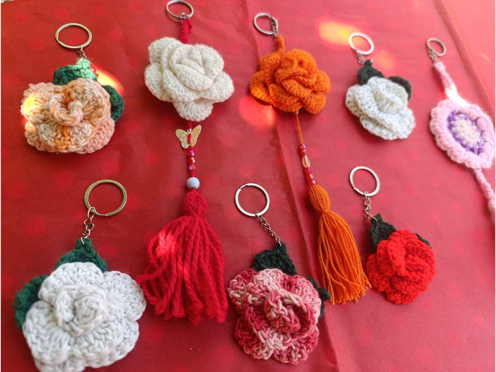 Llaveros Flor by AlEmma