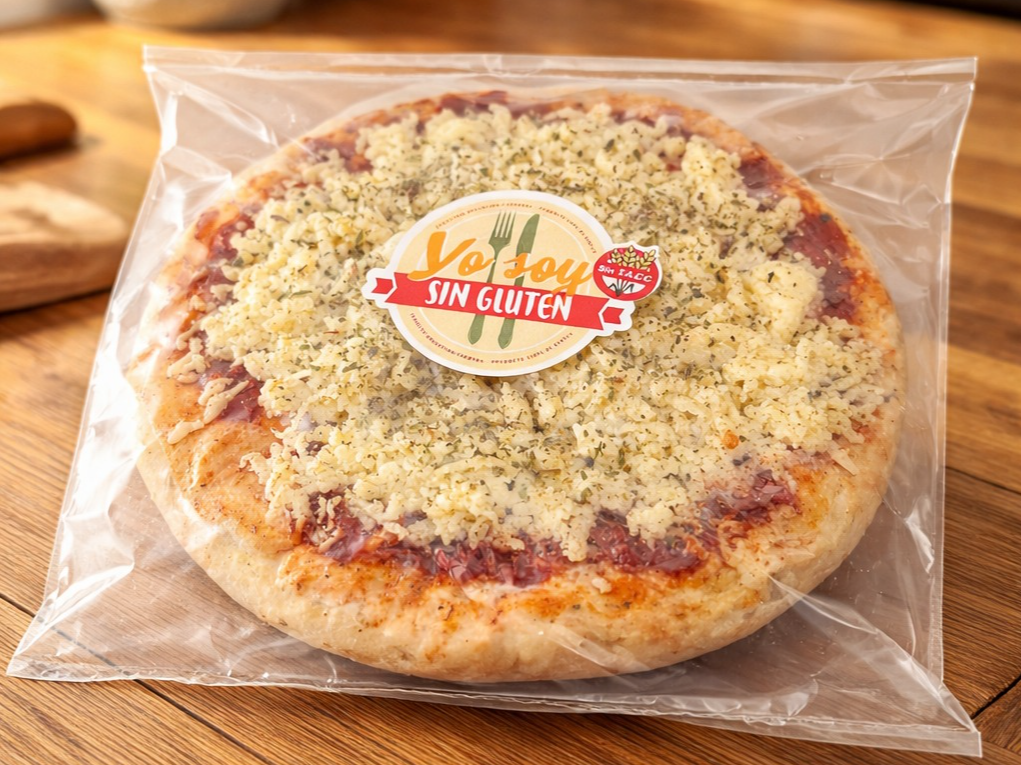 Pizza CHICA con muzza - Sin gluten
