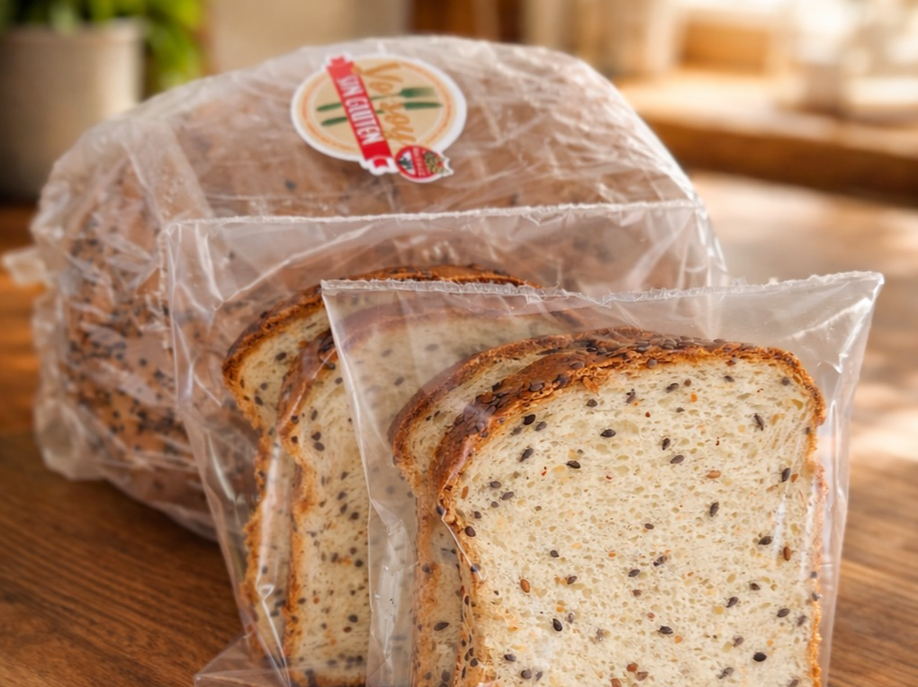 Pan de Molde c/ semillas sin gluten